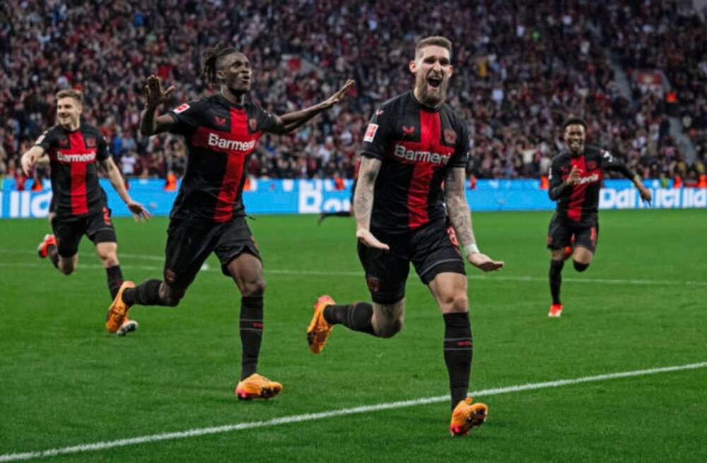 Leverkusen neprehral ani v 46. zápase, o vyrovnanie sa postaral stredopoliar Robert Andrich (video+foto)