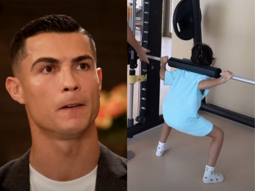 Majú len sedem rokov. Deti Cristiana Ronalda chodia do posilňovne. Lekár varuje