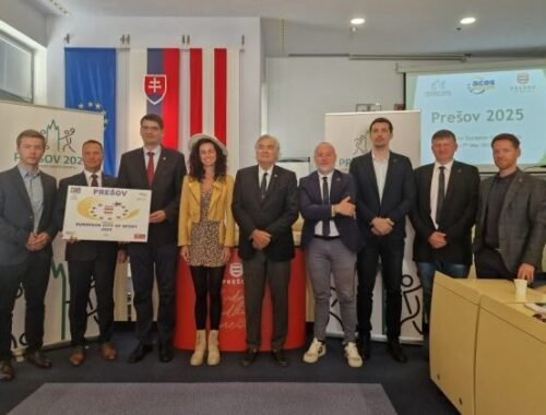 Prešov navštívila medzinárodná delegácia, posúdila jeho kandidatúru na udelenie titulu Európske mesto športu 2025 (video)