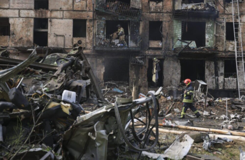 Ruský útok na Vinnyckú oblasť zasiahol obytné budovy, traja civilisti utrpeli zranenia