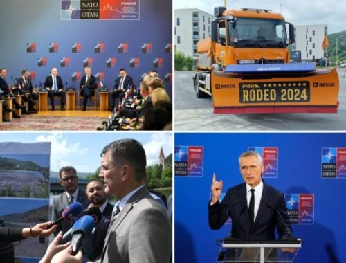 Top foto dňa (31. máj 2024): Riešenie znečistenia Ružína, Cestárske rodeo aj stretnutie šéfov diplomacie krajín NATO v Česku
