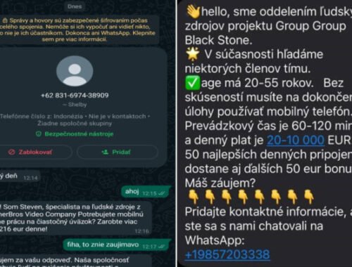 Veľmi lákavá brigáda z vás môže spraviť aj bieleho koňa. Na Slovensku sa objavili nové typy podvodov