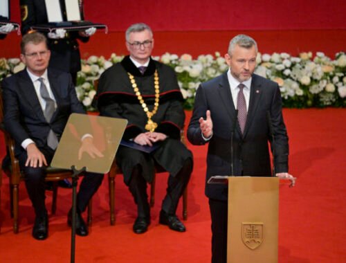 Slovensko akútne potrebuje súdržnosť a istotu bezpečia, prezident Pellegrini sa v prvom prejave prihovoril všetkým ľuďom