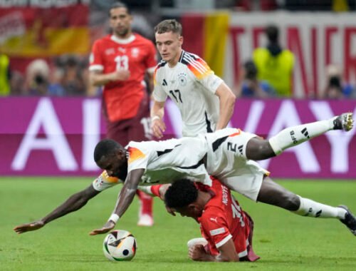 Nemcom sa na ME vo futbale zranil obranca Rüdiger, nad jeho štartom v osemfinále visí otáznik