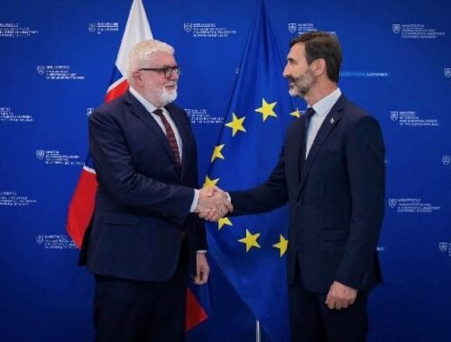 Novým slovenským veľvyslancom na Ukrajine bude Pavel Vízdal, pred jeho odchodom ho prijal minister Blanár (foto)