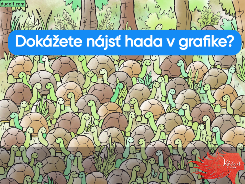 Myslíte si, že ste šikovný? Dokážte to tým, že za 5 sekúnd nájdete „záludného“ hada Myslíte si, že ste šikovný? Dokážte to tým, že za 5 sekúnd nájdete „záludného“ hada