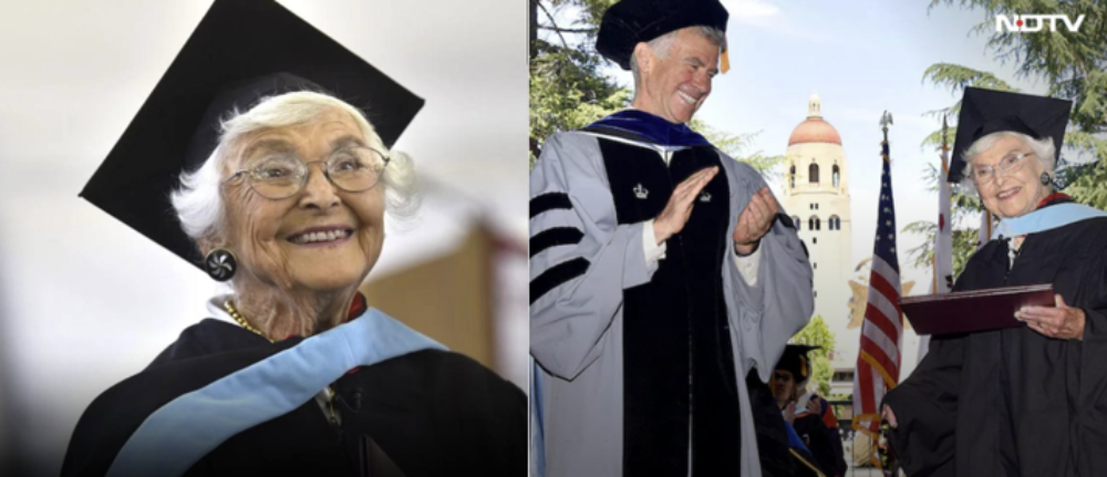 Má 105 rokov a práve získala magisterský titul na svetoznámej univerzite. „Ste príkladom“. Má 105 rokov a práve získala magisterský titul na svetoznámej univerzite. „Ste príkladom“.