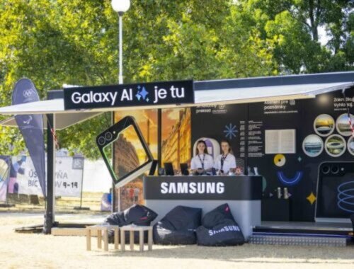Zažite olympijskú horúčku na Kuchajde a vychutnajte si inovatívne zážitky s Galaxy AI v Samsung experience zóne