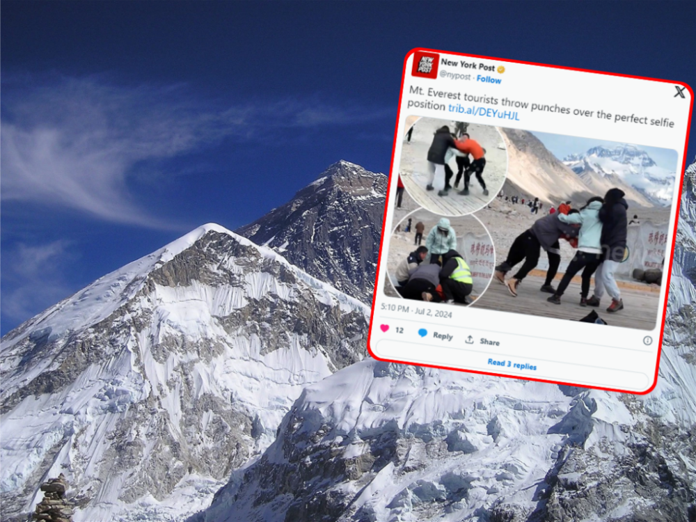 Bitka pod Mount Everestom. Útočili na seba kvôli selfie. Bojovali o najlepšie miesto