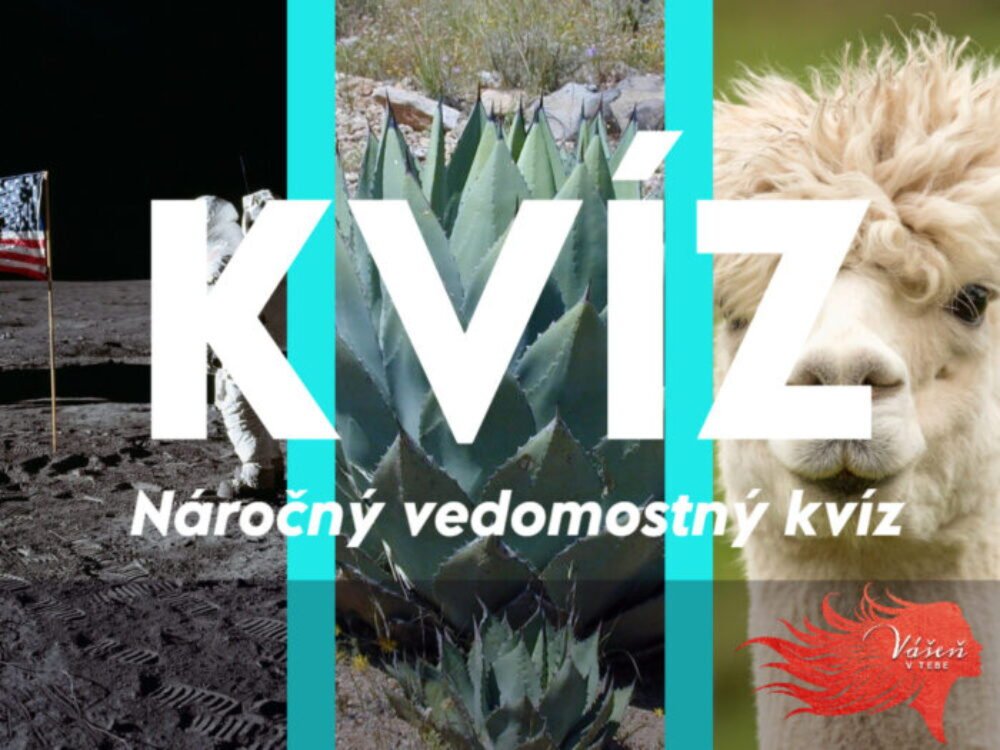 Mimoriadne náročný všeobecný vedomostný kvíz. Polovica riešiteľov neprekoná skóre 9/13!