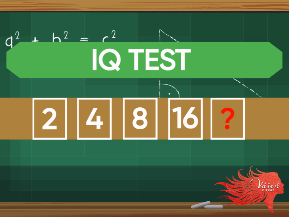 IQ test: Aké číslo je za otáznikom?