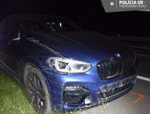 Na diaľnici D1 jazdil 79-ročný vodič v protismere, zapríčinil dopravnú nehodu (foto)