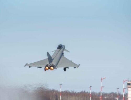 Talianske stíhačky zachytili na oblohe vo vzdušnom priestore pobaltských štátov neidentifikované lietadlo