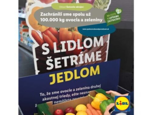 Tisíc ton zachránených potravín