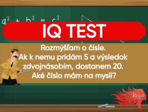 IQ test: Len mimoriadne inteligentný človek vyrieši hlavolam za 10 sekúnd