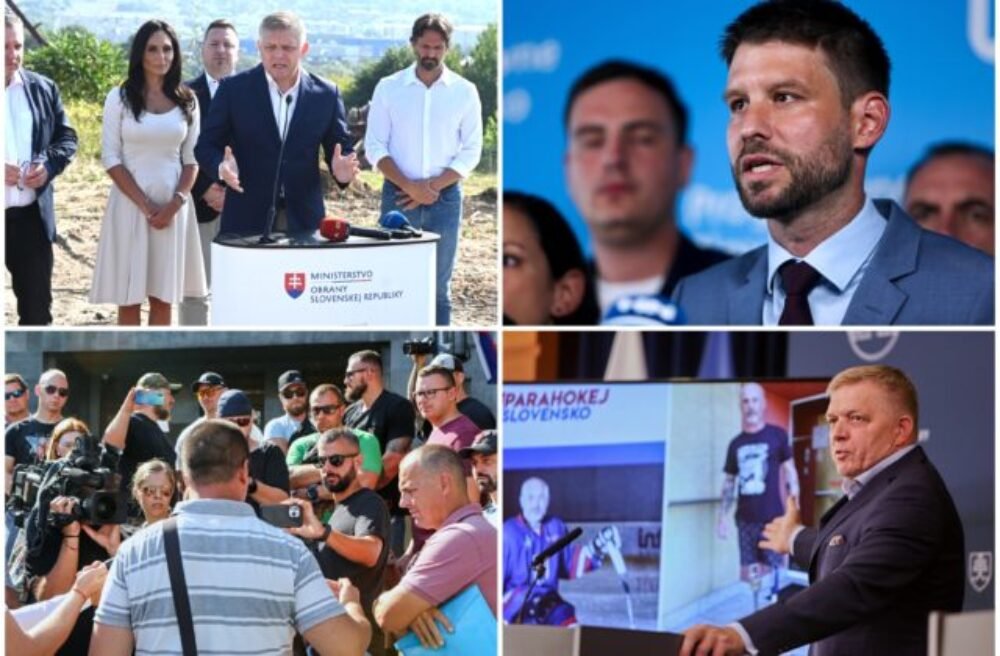 Top foto dňa (3. september 2024): Návšteva nemocníc na východnom Slovensku, Fico o odvolávaní Šimečku aj protest policajtov