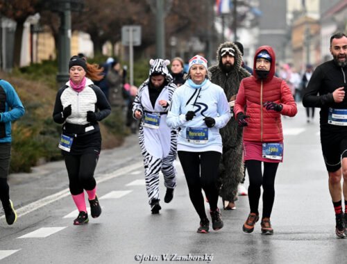 Na Silvestrovskom behu najrýchlejší Marián Zimmermann a Zuzana Gejdošová