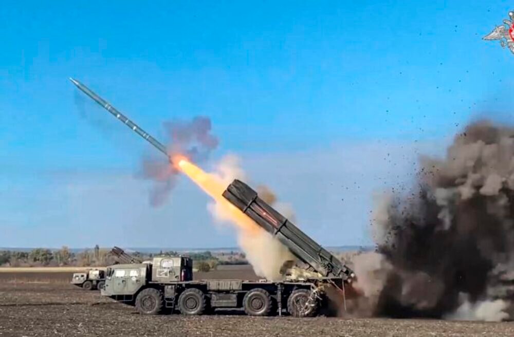 V Doneckej oblasti na východe Ukrajiny zničili ruský raketomet Smerč-2
