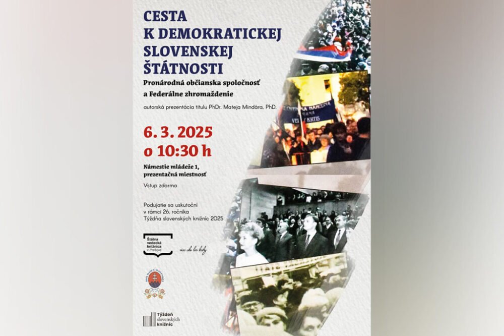 Cesta k demokratickej slovenskej štátnosti: Pronárodná občianska spoločnosť a Federálne zhromaždenie