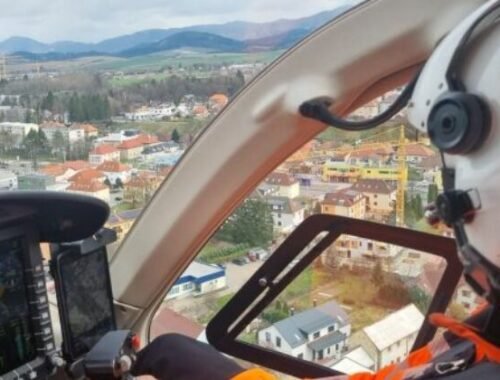 Dievča po páde z výšky v Poltári utrpelo vážne zranenia, musel zasahovať vrtuľník