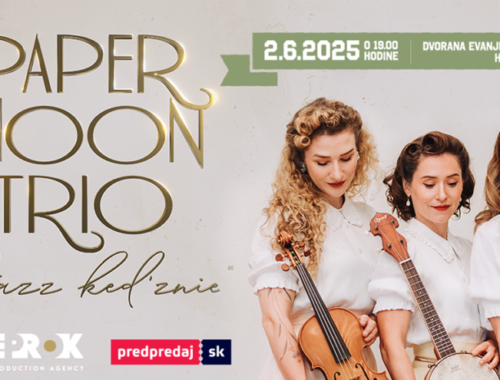 Paper Moon Trio oslávilo desať rokov a predstavuje svoj nový album Jazz keď znie