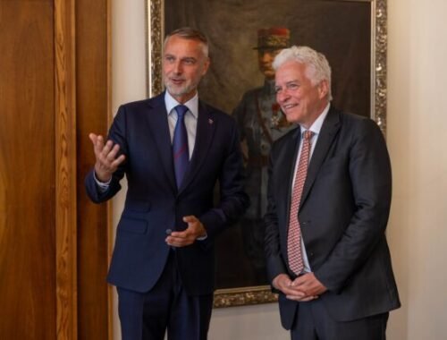 Predseda NR SR Raši prijal veľvyslanca Spolkovej republiky Nemecko – FOTO