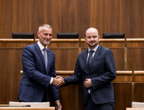 Martin Dubéci z Progresívneho Slovenska bol zvolený za nového podpredsedu parlamentu