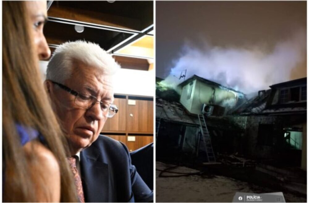 Požiar v dome poslanca Ľuptáka niekto založil úmyselne, škodu vyčíslili na 350-tisíc eur – VIDEO