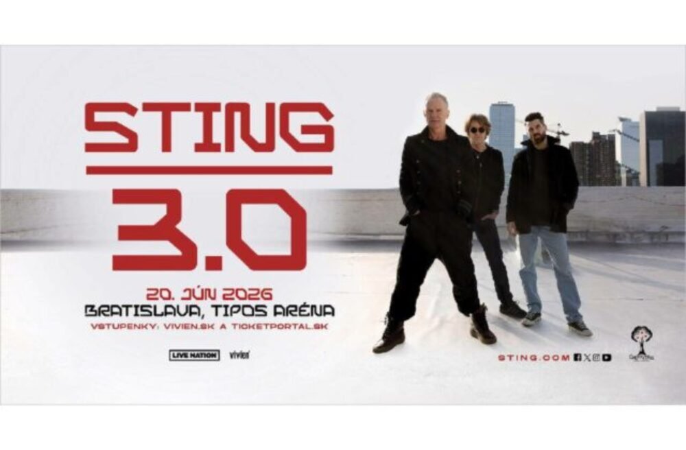 Sting sa vracia na Slovensko v rámci svetového turné 3.0!
