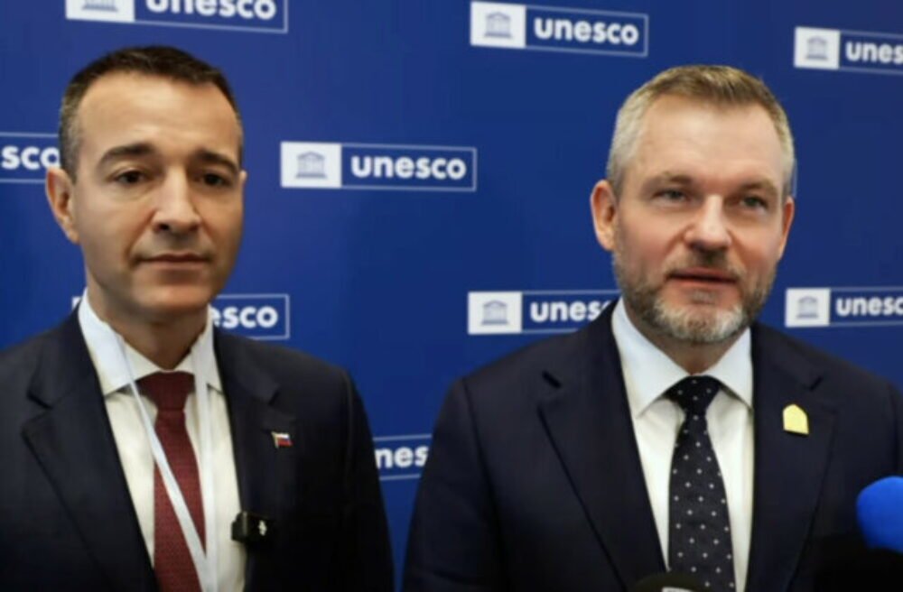 Pellegrini vystúpil na zasadnutí UNESCO, vyzval na návrat k hodnotám mieru, dialógu a porozumenia – VIDEO, FOTO
