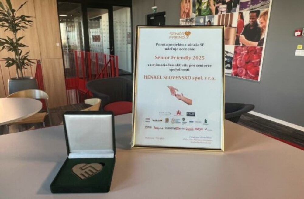 62140_1-senior-friendly-2025-640x420.jpg Spoločnosť Henkel Slovensko už po piatykrát ocenená v súťaži Senior Friendly za systematickú podporu seniorov