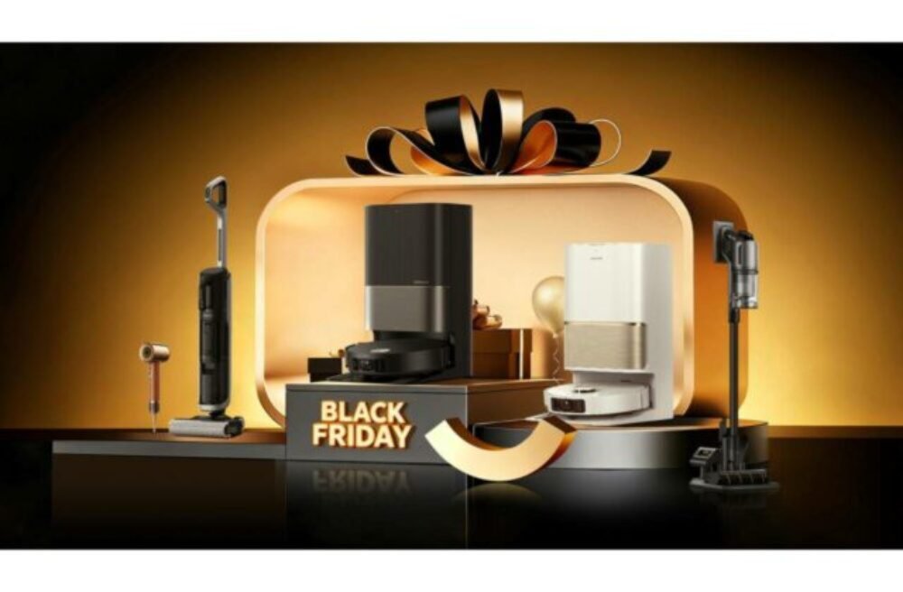 Výhodné Black Friday ponuky značky Dreame – roboty, tyčové vysávače aj multifunkčné fény