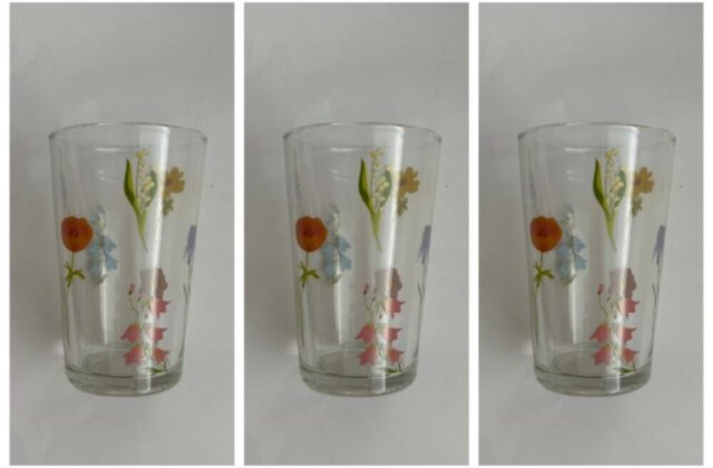 Sklenený pohár s kvetinovým vzorom obsahuje priveľa kadmia a olova, varujú hygienici