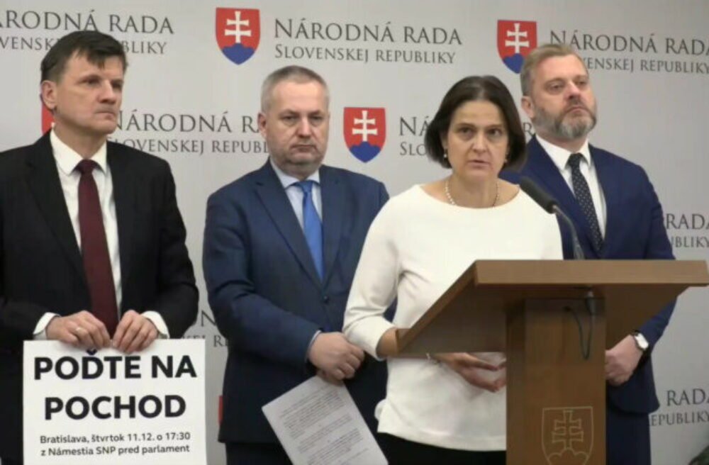 SaS podáva podnet na disciplinárne konanie voči Gašparovi. Jediný, kto môže zasiahnuť, je prezident – VIDEO