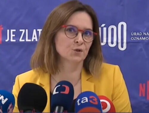 Dlugošová víta zámer zrušiť transformáciu Úradu na ochranu oznamovateľov, opozícia hovorí o chaose a vládnom babráctve – VIDEO