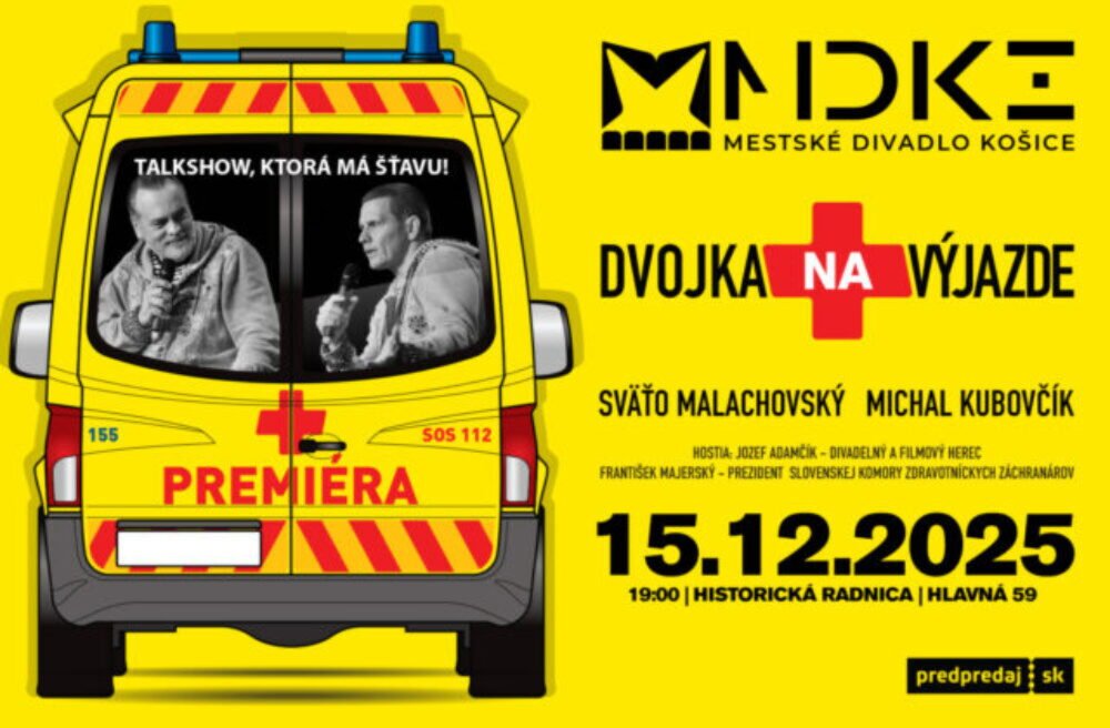 Mestské divadlo Košice premiérovo uvedie novú zábavnú talkšou Dvojka na výjazde – VIDEO, FOTO