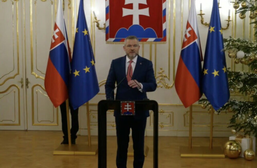 Pellegrini skritizoval europoslancov PS, na pracovný obed s prezidentom prišiel len jeden z nich – VIDEO