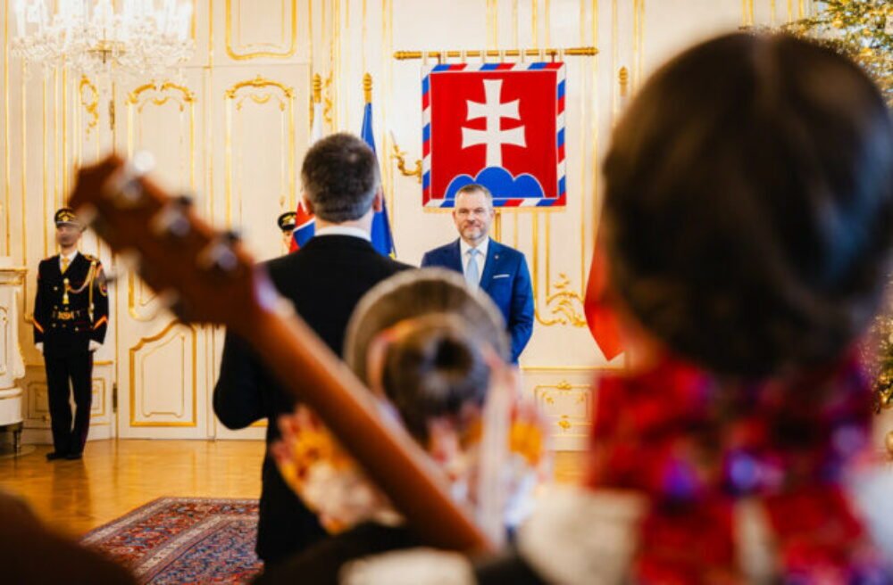 Pellegrini prijal koledníkov Dobrej noviny, vyzdvihol vyzbieranie najrekordnejšej sumy v histórii – VIDEO, FOTO