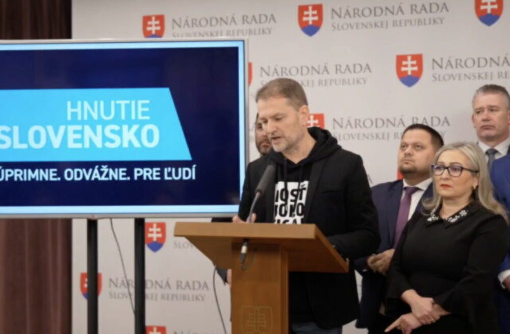 Matovič pritvrdil voči Šimečkovi. Ak bude PS vo vláde, Hnutie Slovensko im bude pozerať na prsty – VIDEO