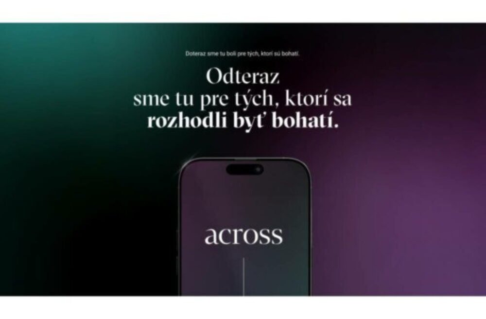 Na trhu je nová investičná digitálna plaforma Across Wealth