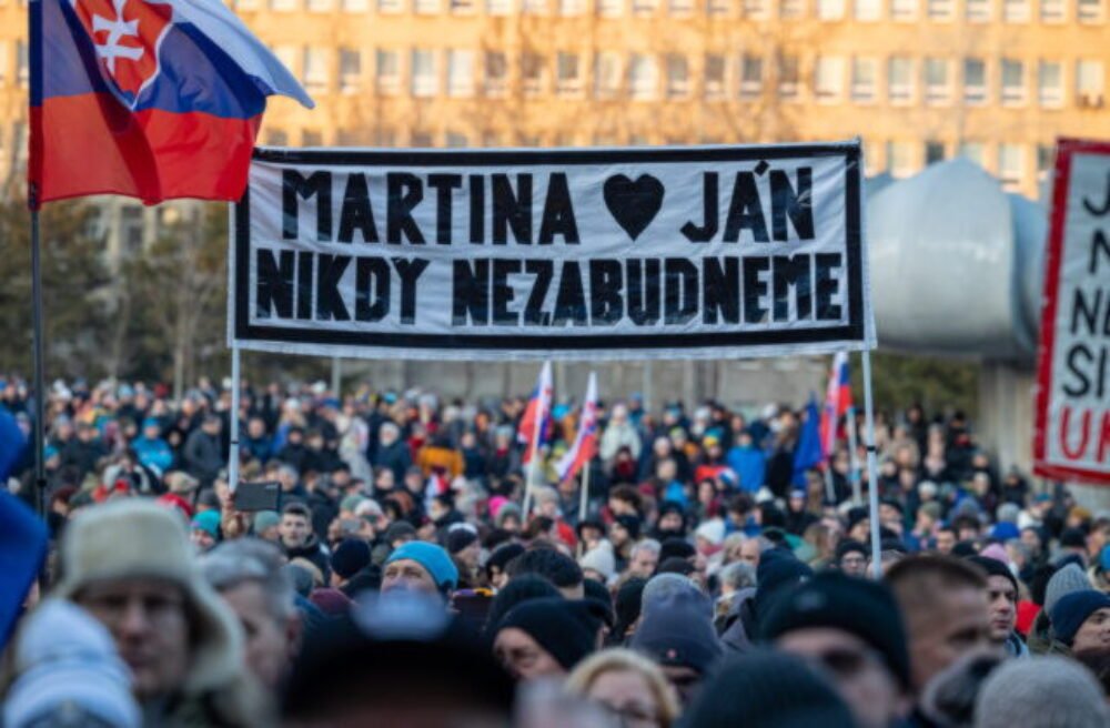 Ôsme výročie vraždy Jána Kuciaka a Martiny Kušnírovej si Slováci pripomenú vo vyše 40 mestách