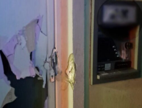 V Malackách neznámy páchateľ poškodil bankomat – FOTO