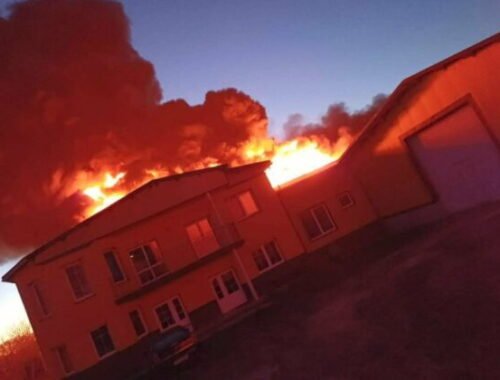 Na Záhorí v Moravskom Svätom Jáne horí hala konzervárne