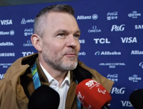 Pellegrini podporil paralympionikov priamo na hrách, po úspechu zablahoželal Alexandre Rexovej k medaile – VIDEO, FOTO