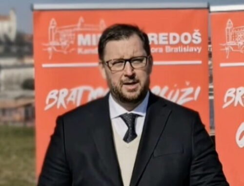 Heredoš ohlásil kandidatúru na primátora Bratislavy, kritizuje vedenie mesta aj politiku Valla — VIDEO