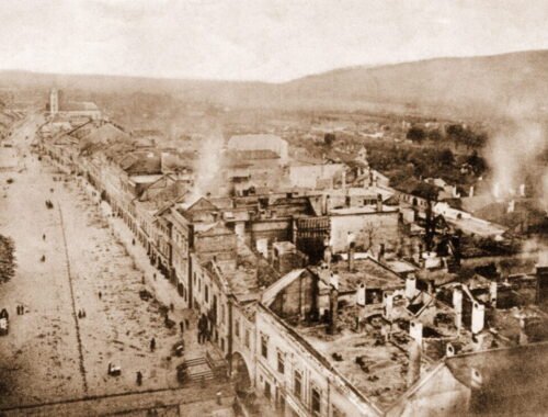 Požiar Prešova v roku 1887