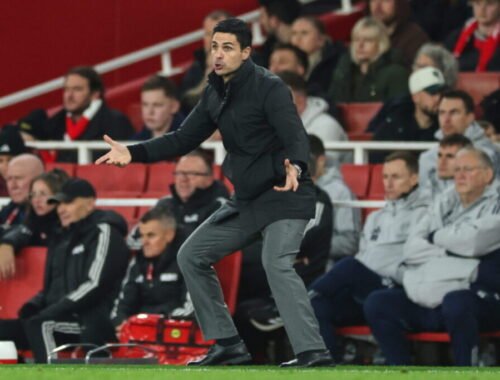 Arteta vyzýva svojich zverencov v Arsenale, abe zvládali emócie v boji o ligový titul