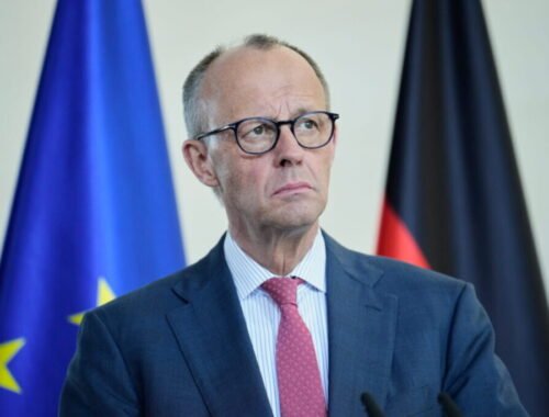 Merz povedal, že sa nevzdáva spolupráce s Trumpom