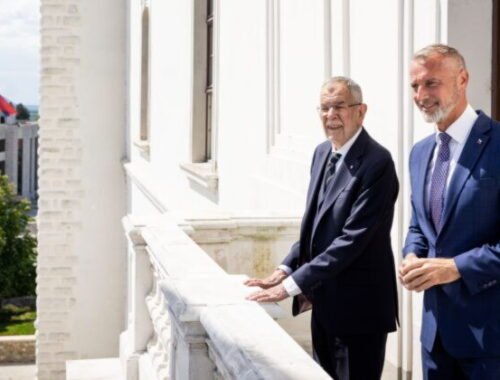 Raši prijal rakúskeho prezidenta Alexandra Van der Bellena, témou bola aj cezhraničná spolupráca- FOTO