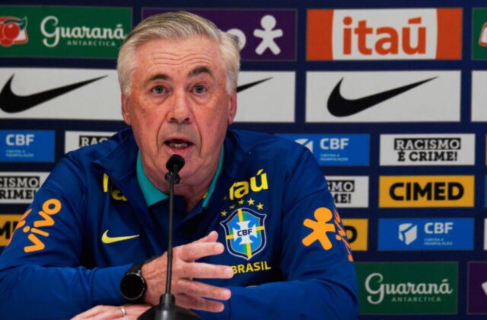 Ancelotti zostane koučom reprezentácie Brazílie minimálne do MS 2030